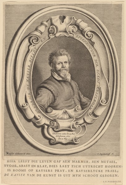 Hendrick de Keyser. Creator: Jonas Suyderhoef.