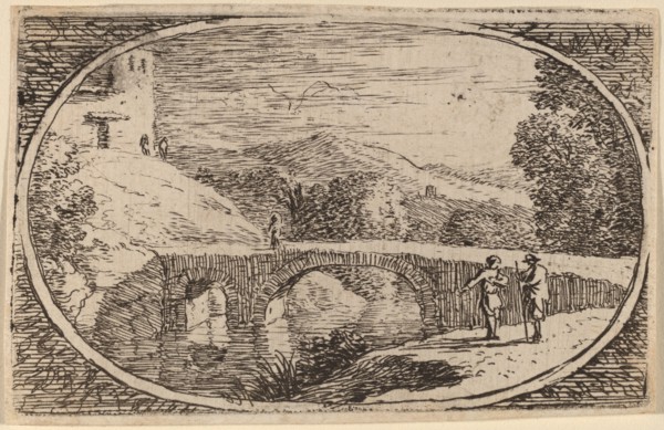 A Stone Bridge. Creator: Herman van Swanevelt.