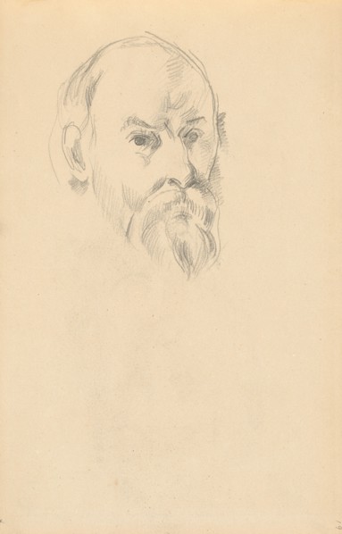 Self-Portrait, c. 1895. Creator: Paul Cezanne.