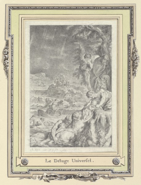 The Great Flood, 1765. Creator: Charles Eisen.