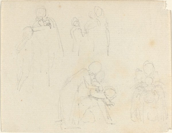 Four Groups of Figures. Creator: John Flaxman.