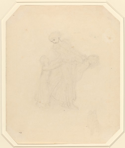 Adult and Two Children. Creator: John Flaxman.