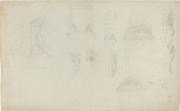 Studies for a Monument. Creator: John Flaxman.