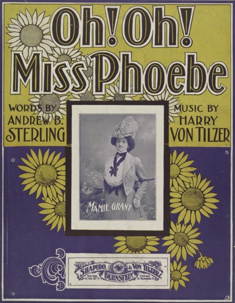 'Oh! Oh! Miss Phoebe', 1900. Creator: Unknown.