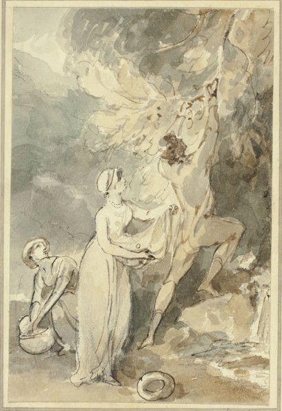 Autumn Nutting, n.d. Creator: William Hamilton.