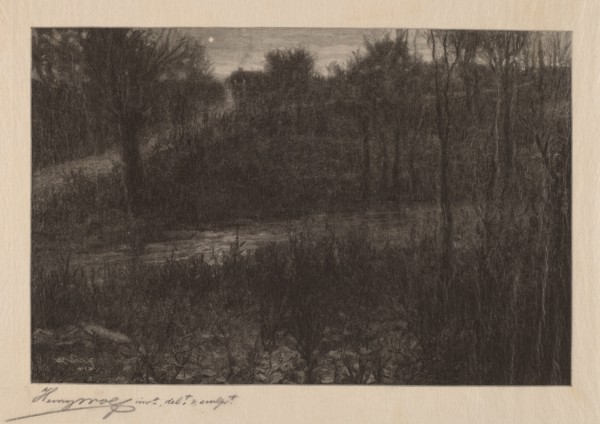 The Evening Star, c. 1910. Creator: Henry Wolf.