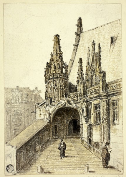Palace of Justice, Rouen, n.d. Creator: Unknown.