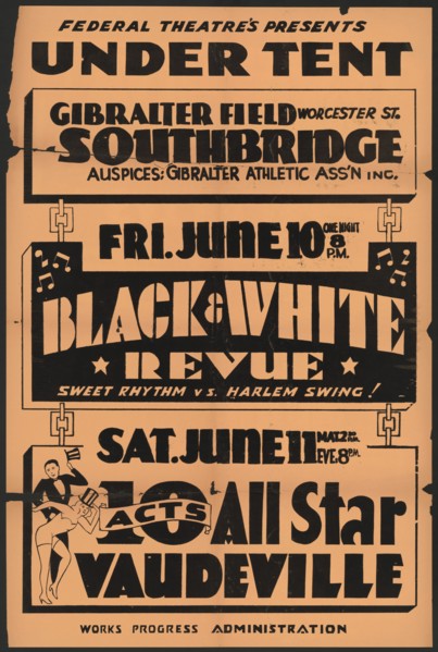 Black and White Revue, [193-]. Creator: Unknown.