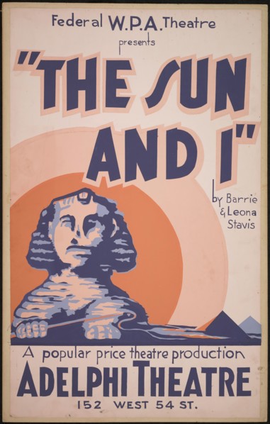 The Sun and I, New York, 1937. Creator: Unknown.