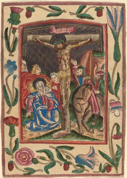 The Crucifixion, c. 1490/1500. Creator: Unknown.