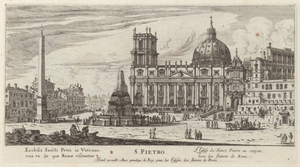 S. Pietro, 1640-1660. Creator: Israel Silvestre.
