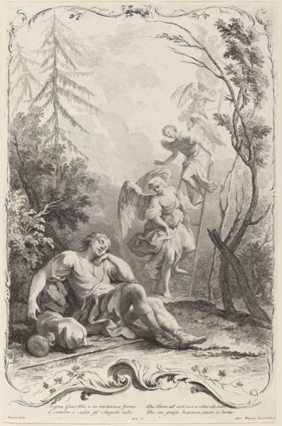 Jacob's Ladder, c. 1745. Creator: Joseph Wagner.