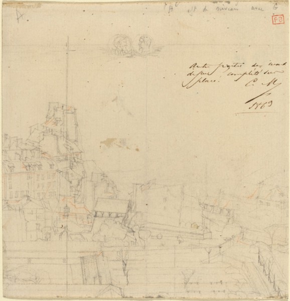 College Henri IV, 1863. Creator: Charles Meryon.