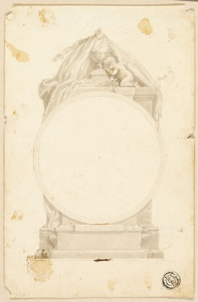 Funerary Monument, n.d. Creator: Thomas Stothard.
