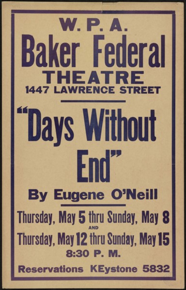 Days Without End, Denver, 1938. Creator: Unknown.