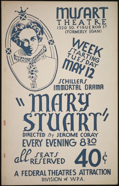 Mary Stuart, Los Angeles, 1936. Creator: Unknown.