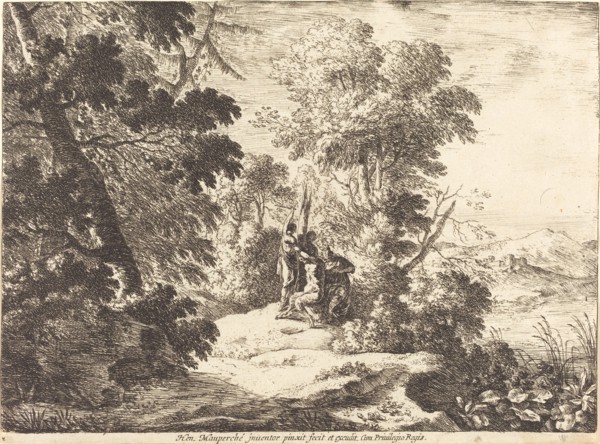 The Flaying of Marsyas. Creator: Henri Mauperché.