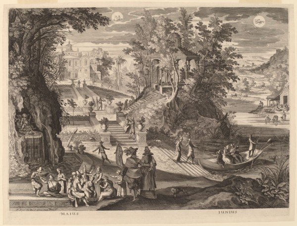 May and June, 1615. Creator: Aegidius Sadeler II.