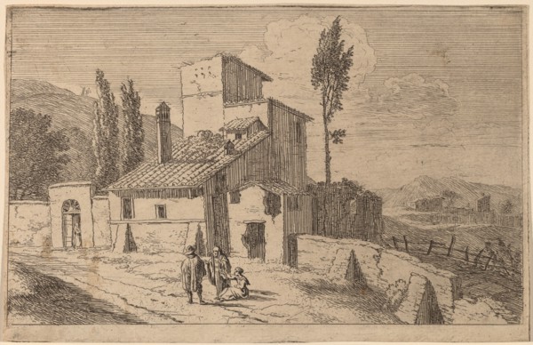 View of a Convent. Creator: Herman van Swanevelt.
