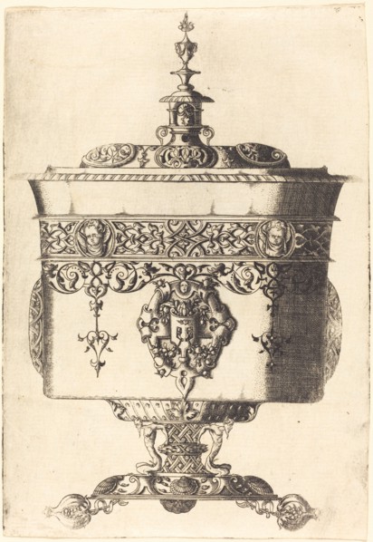 Richly Embellished Goblet. Creator: Mathis Zundt.
