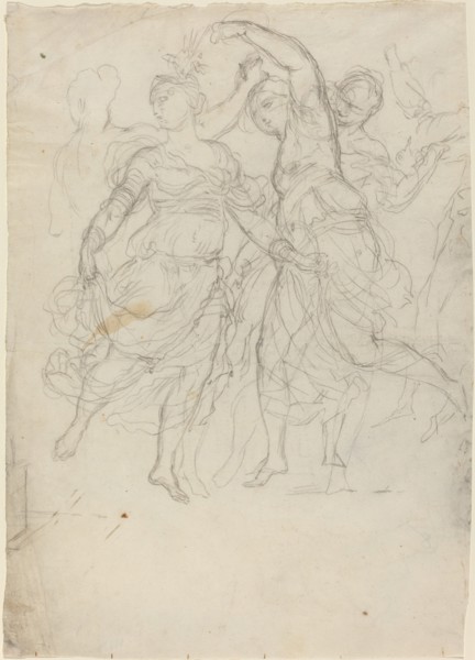 Women Dancing, c. 1820. Creator: Pietro Fancelli.