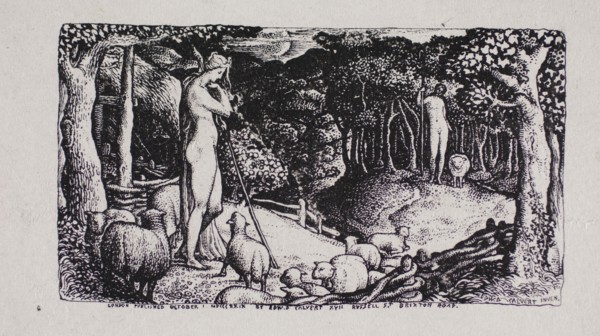 Ideal Pastoral Life, n.d. Creator: Edward Calvert.