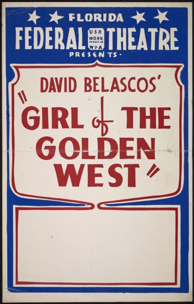 Girl of the Golden West, [193-]. Creator: Unknown.