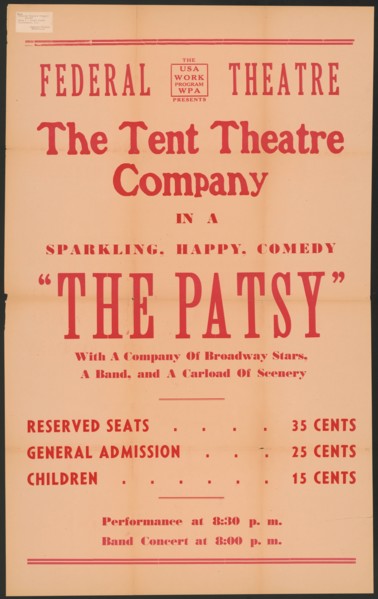 The Patsy, Hackensack, NJ, 1936. Creator: Unknown.
