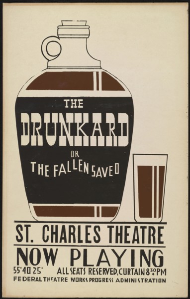 The Drunkard, New Orleans, 1939. Creator: Unknown.