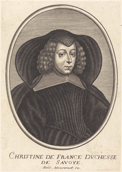 Christine of France. Creator: Balthasar Moncornet.
