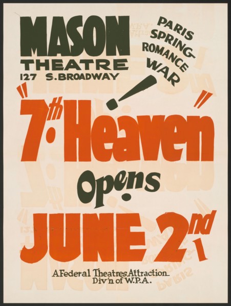 Seventh Heaven, Los Angeles, 1936. Creator: Unknown.