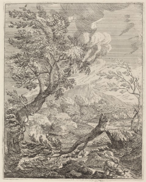 The Withered Tree, 1696. Creator: Crescenzio Onofri.
