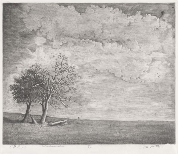 A Heath, 1860. Creator: Emmanuel Phélippes-Beaulieu.