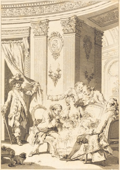 Le mari confesseur. Creator: Jean Baptiste Tilliard.