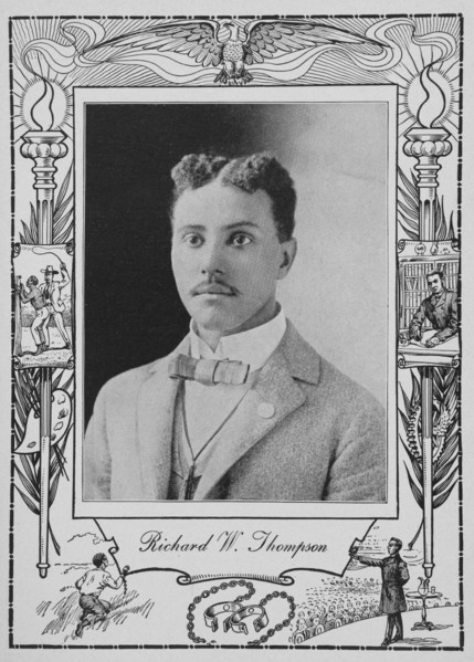 Richard W. Thompson [recto], 1902. Creator: Unknown.