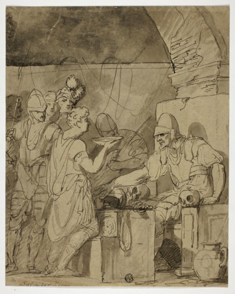 Soldiers Refeshing Themselves, n.d. Creator: Unknown.
