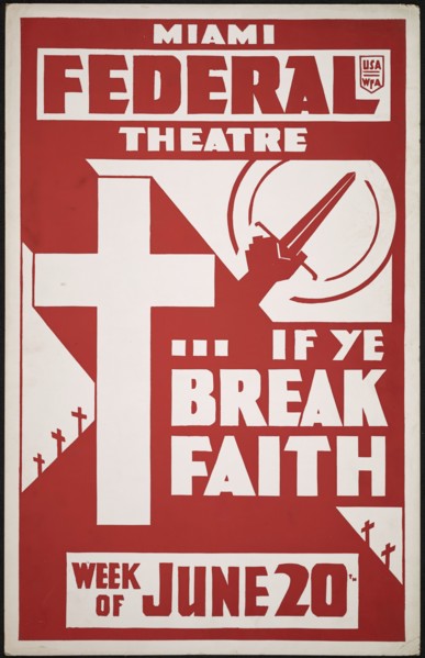 If Ye Break Faith, Miami, FL, 1938. Creator: Unknown.