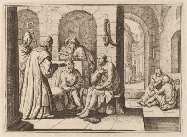 Consolation of the Imprisoned. Creator: Conrad Meyer.