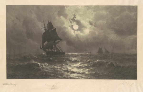 Going Westward, 1888. Creator: Stephen Alonzo Schoff.