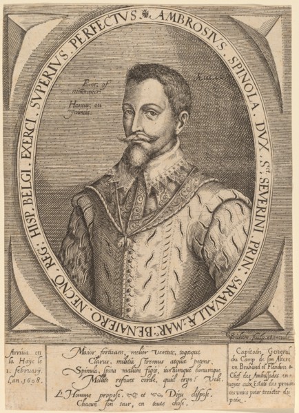 Ambrosius Spinola. Creator: Christoffel van Sichem I.