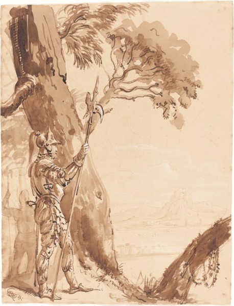 Bandits on the Lookout, 1839. Creator: George Hayter.