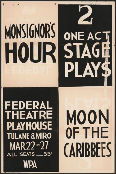 Monsignor's Hour, New Orleans, 1938. Creator: Unknown.