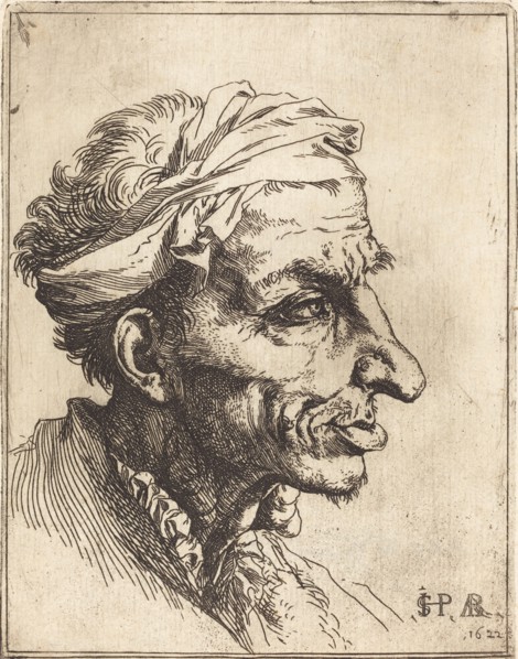 Small Grotesque Head, 1622. Creator: Jusepe de Ribera.