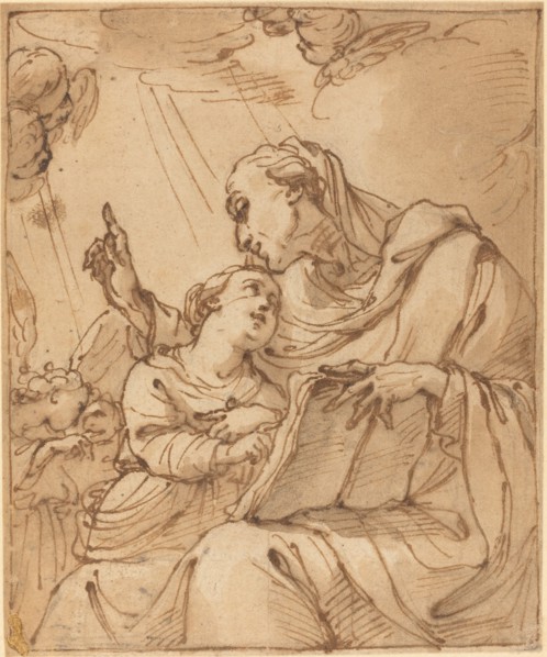 The Education of the Virgin. Creator: Ubaldo Gandolfi.