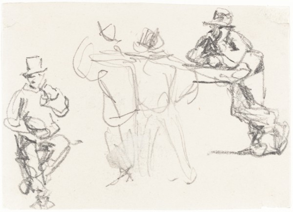 Studies of a Male Figure. Creator: William Henry Hunt.