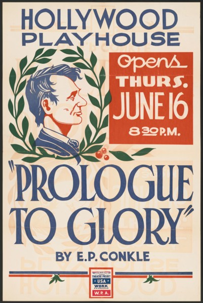 Prologue to Glory, Los Angeles, 1938. Creator: Unknown.