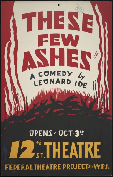 These Few Ashes, Oakland, CA, [193-]. Creator: Unknown.