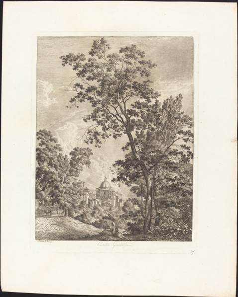 Castella Gandolfo, 1792. Creator: Jacob Wilhelm Mechau.