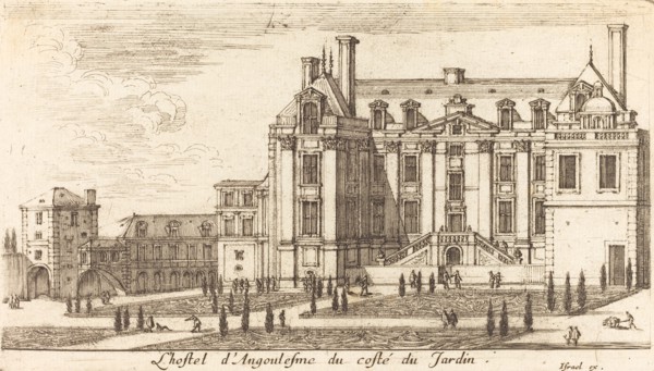 L'hostel d'Angoulesme, 1652. Creator: Israel Silvestre.