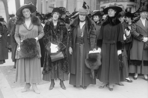 Woman Suffrage - Pickets, 1917. Creator: Harris & Ewing.